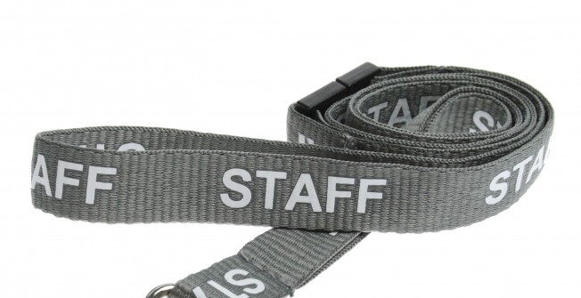 Staff Printed Lanyards in The Holmes
